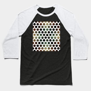 Colorful Polka Dots Baseball T-Shirt